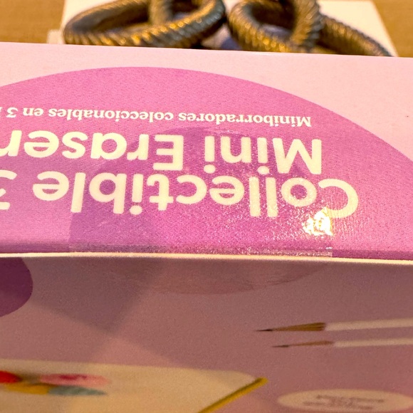 Smile 24 piece Assorted Mini Baked Goods and Snacks Erasers NIB - Picture 7 of 8